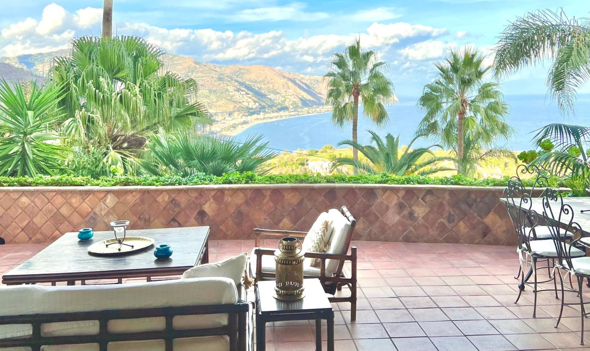 Villa Lou Taormina Private Villa With Panoramic Sea View Pool Zewnętrze zdjęcie