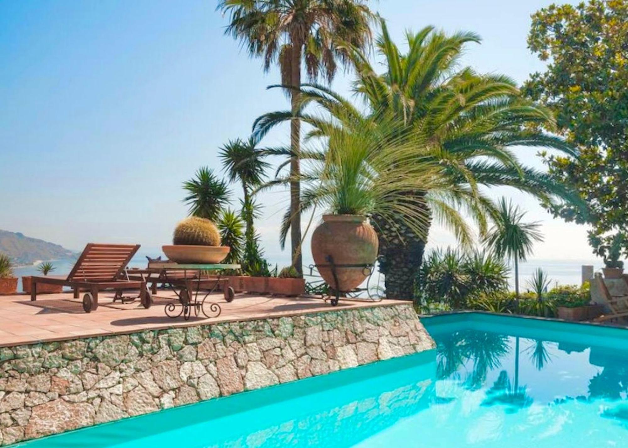 Villa Lou Taormina Private Villa With Panoramic Sea View Pool Zewnętrze zdjęcie