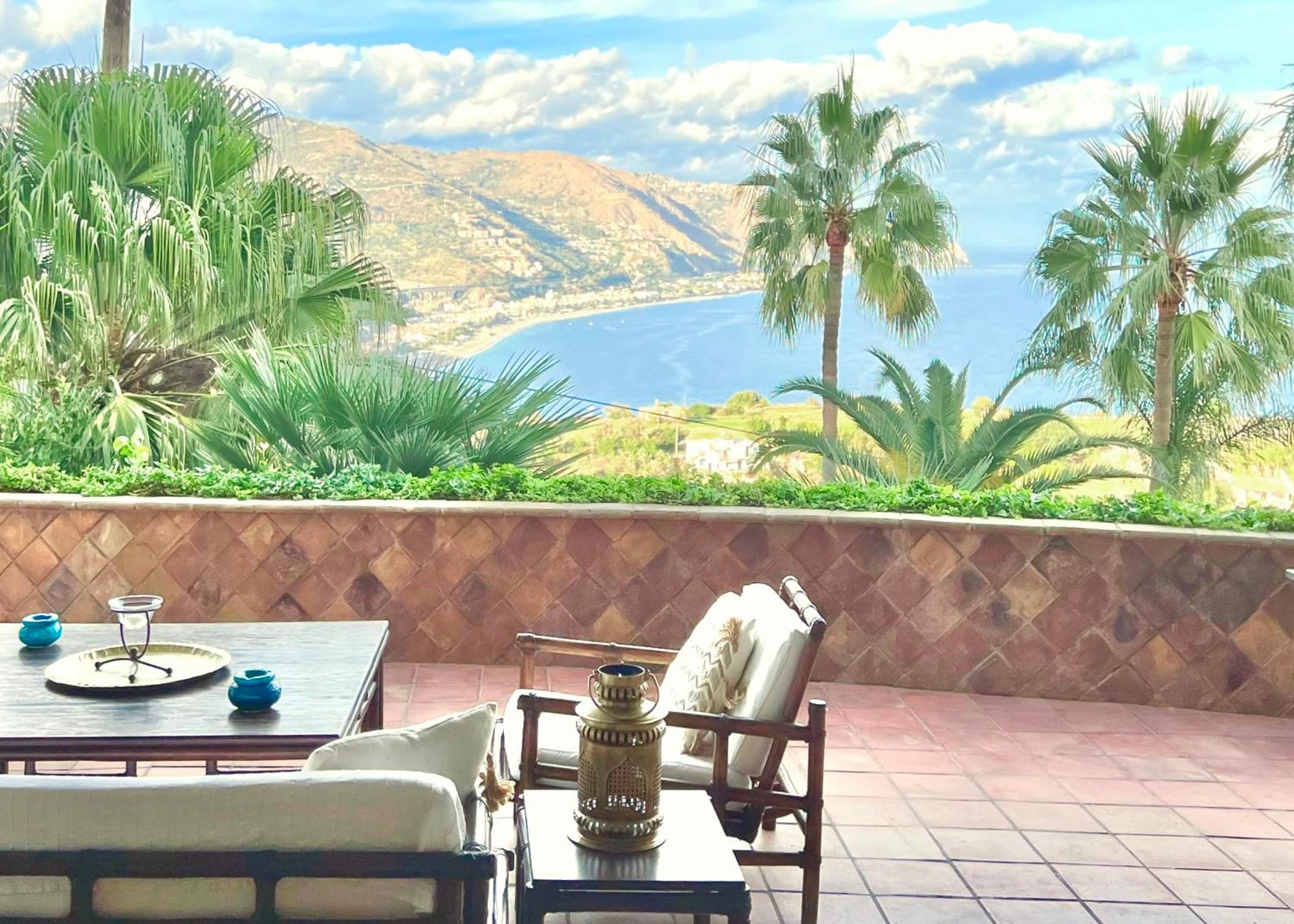 Villa Lou Taormina Private Villa With Panoramic Sea View Pool Zewnętrze zdjęcie